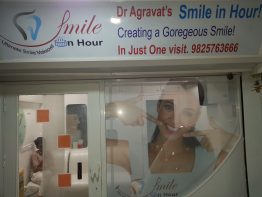 Smile in hour cosmetic clinic front view Ahmedabad, India